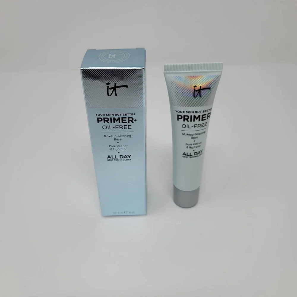 IT Cosmetics Your Skin But‎ Better Primer+ Oil-Free Makeup Gripping Base 1 fl oz